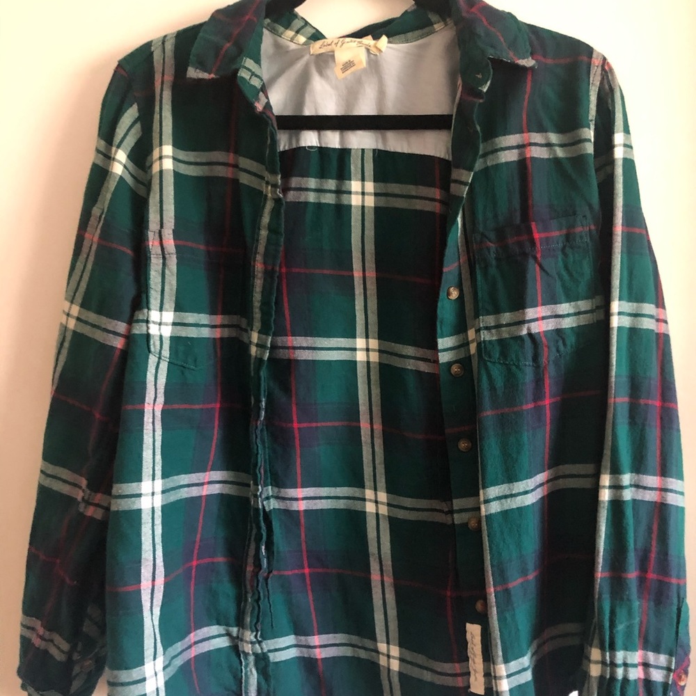 H&m plaid top🤩